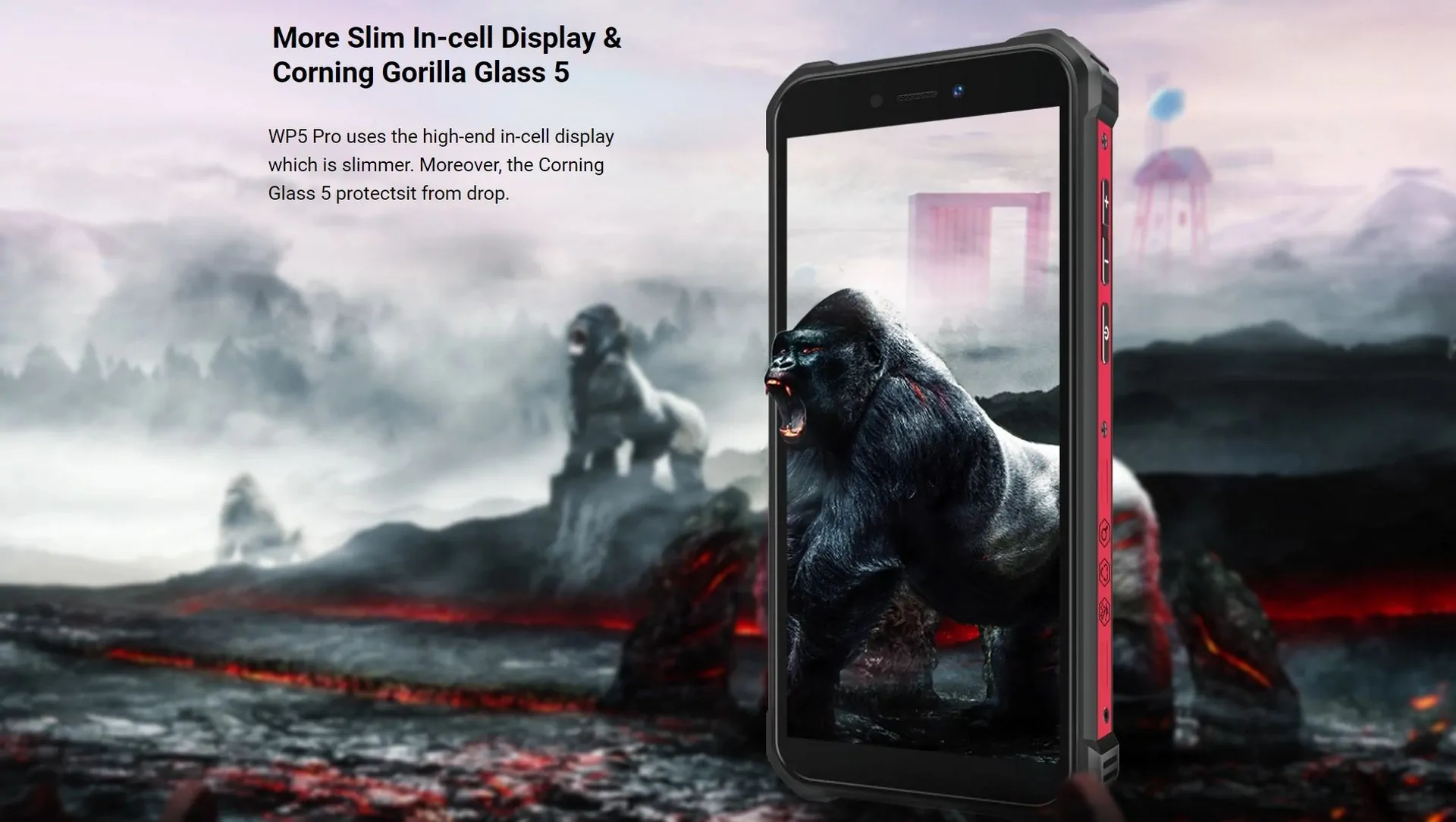 Oukitel WP5 Pro - Gorilla Glass